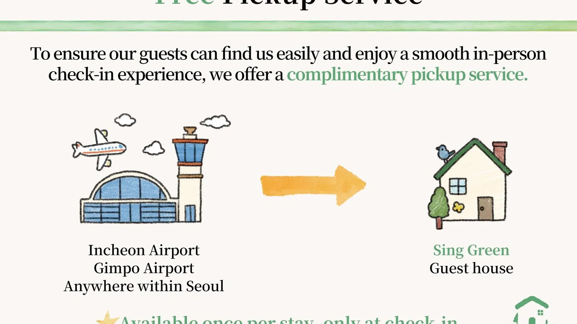 Feriehus Sing Green_Seoul Pension Painting Poetry And Songs Sydkorea